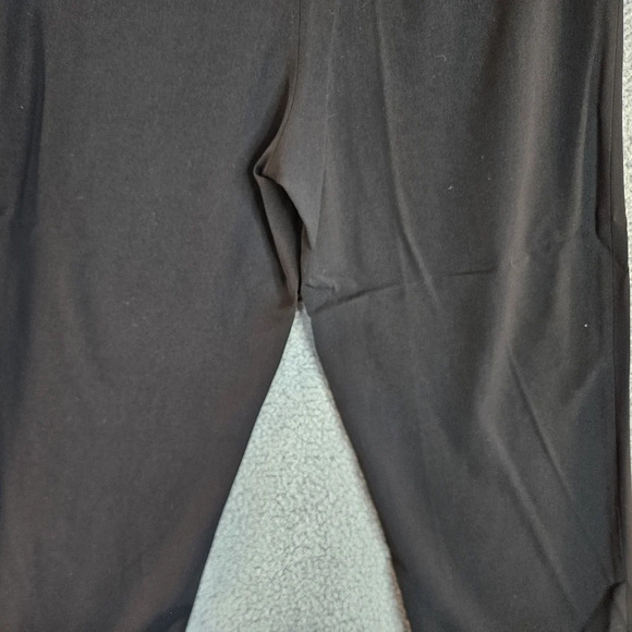 Misook Black Crepe Side Zip & Button Straight Leg Casual To Dressy Pants Sz M. - Picture 8 of 11
